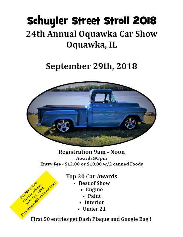 clifford car show flyer