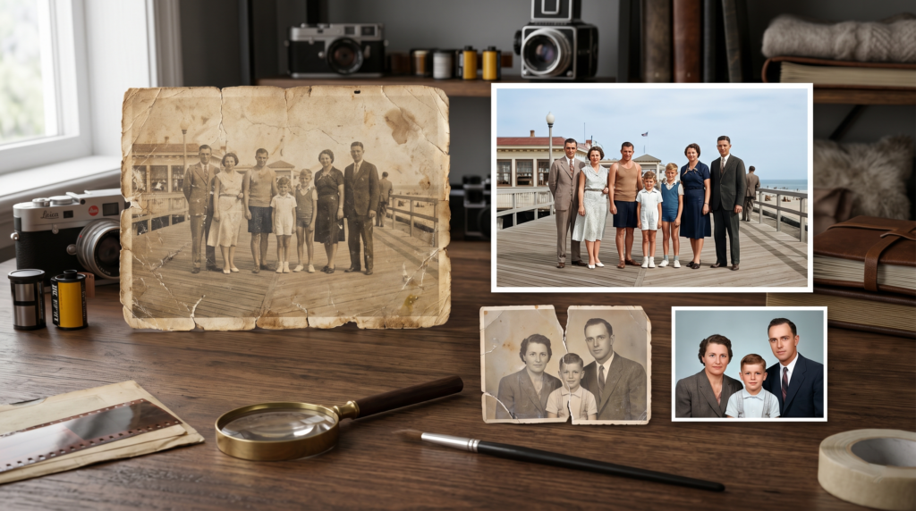 photo restoration & enhancement 1